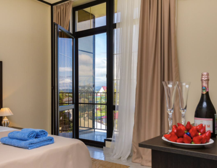 2-местный номер стандарт с 1 двуспальной кроватью - Отель «BMG Hotel» Сухум